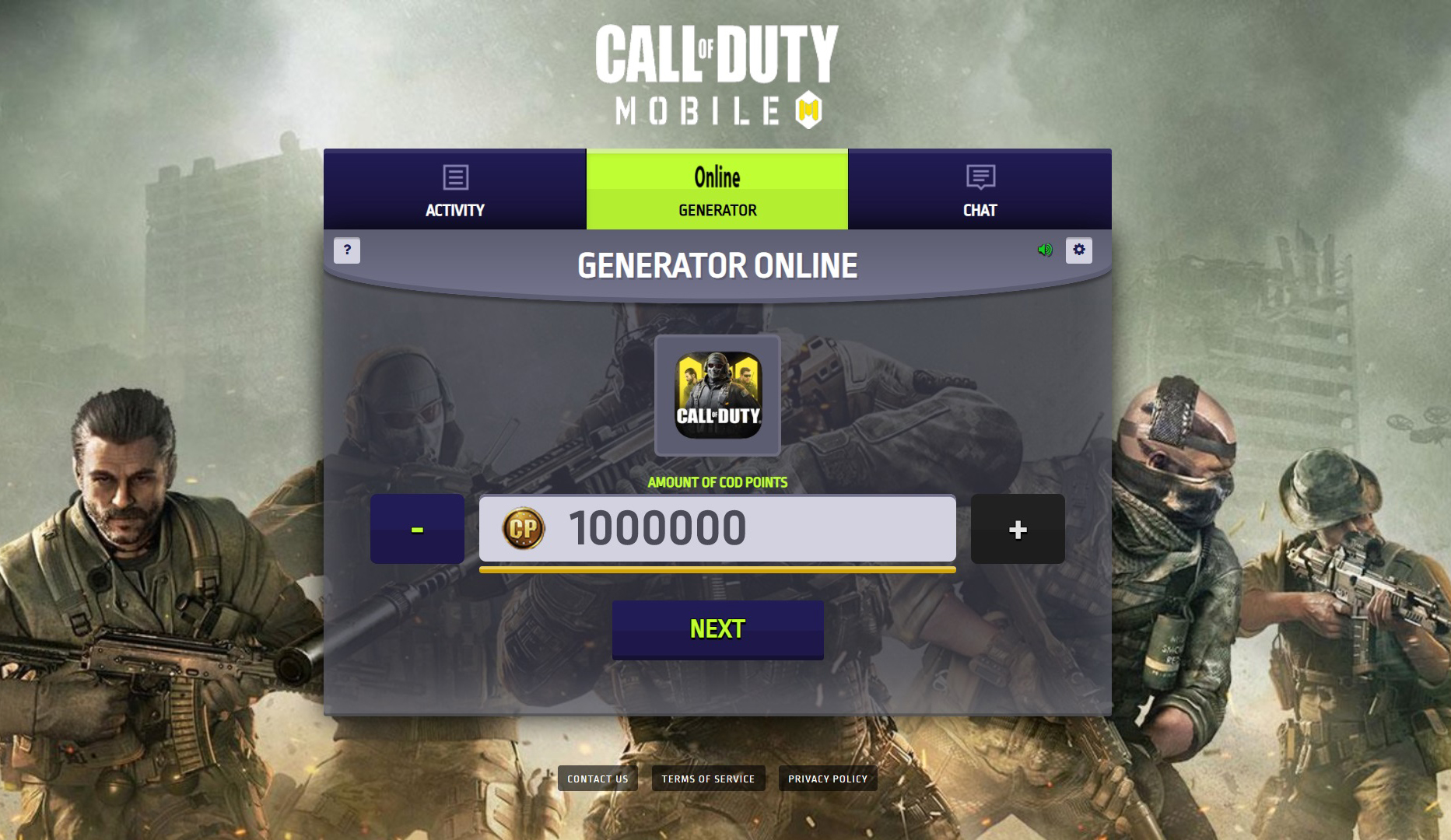 Call of Duty Mobile Hack Mod COD Points and Credits Tech Info APK