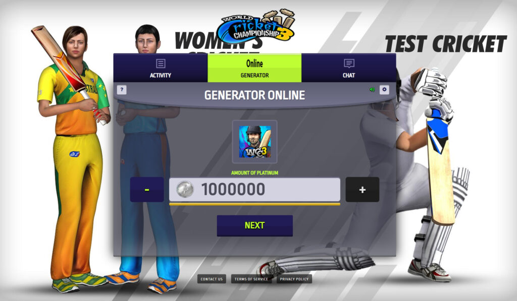how to hack world cricket championship 2