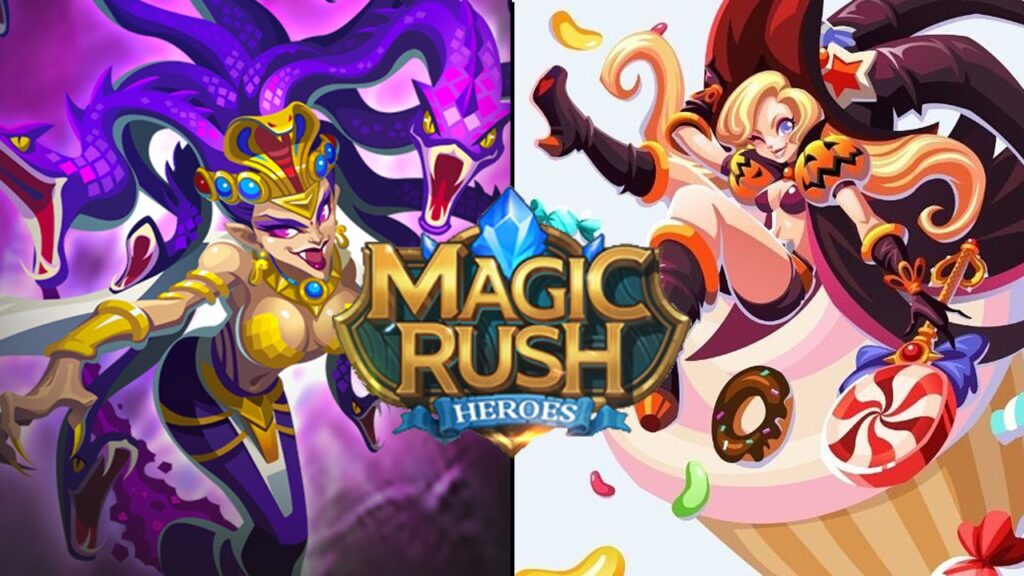 Magic Rush Heroes Hack mod Diamonds and Gold